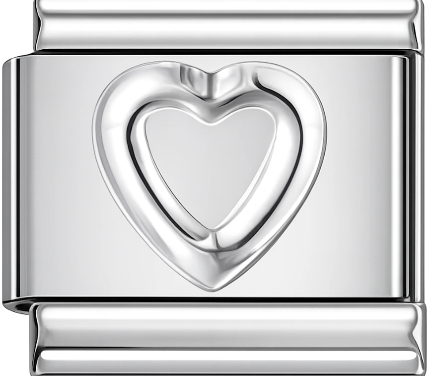 Plain Heart — Silver 2