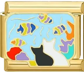 Cats at aquarium